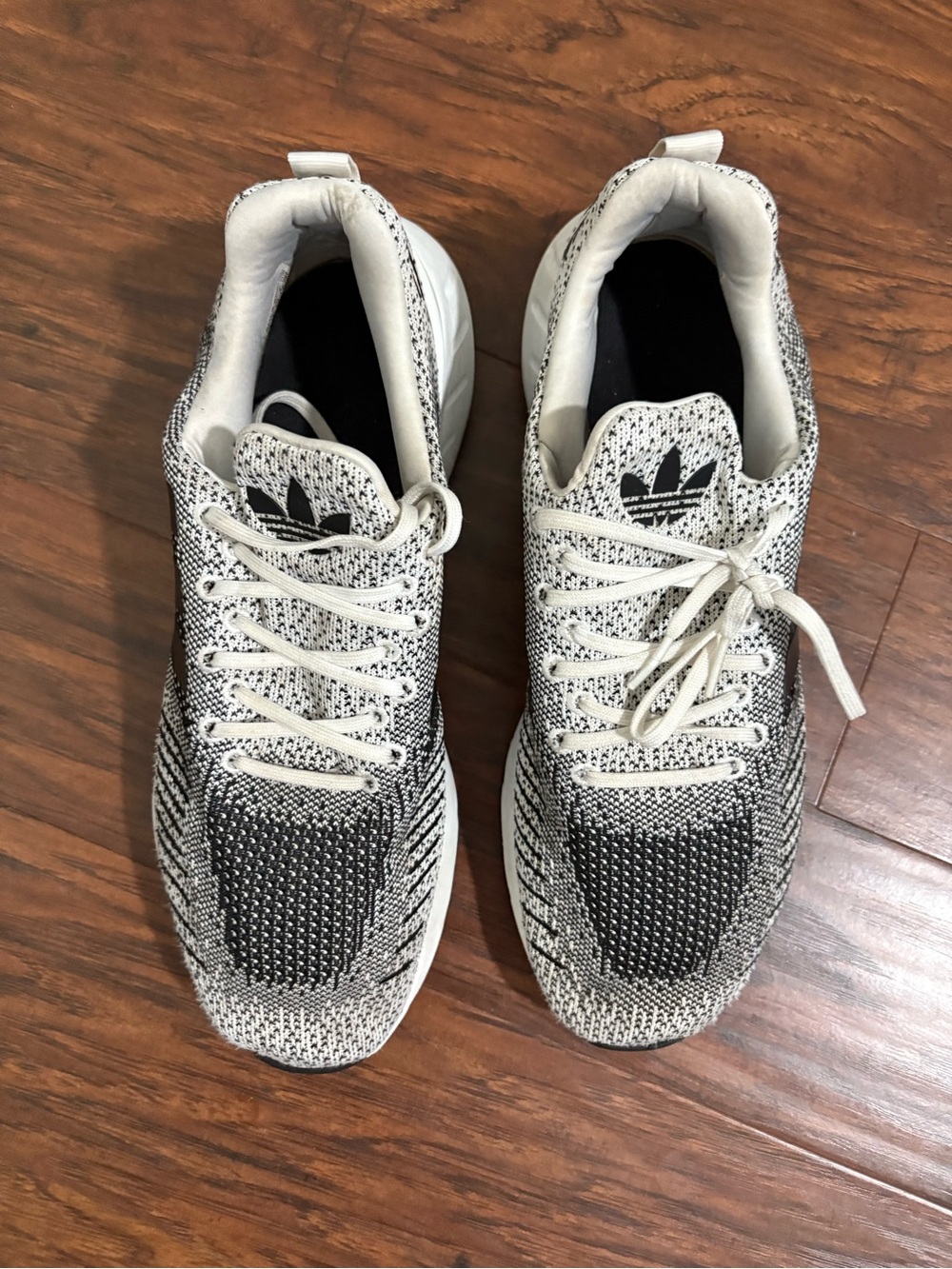 Adidas Swift Run 22 Sneakers Trainer Running Men’s Black/White/Grey Size 13